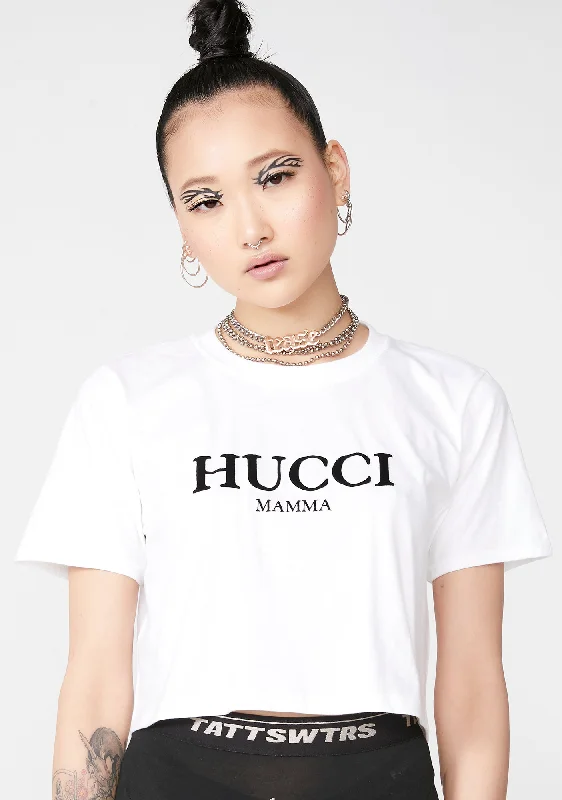 Evening Looks Hucci Mama Crop Tee