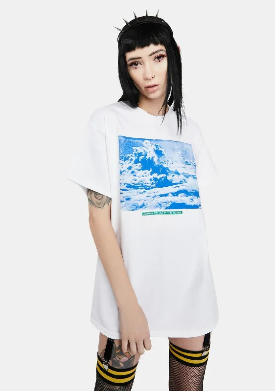 Hurry Before It's Gone Clouds Graphic Tee