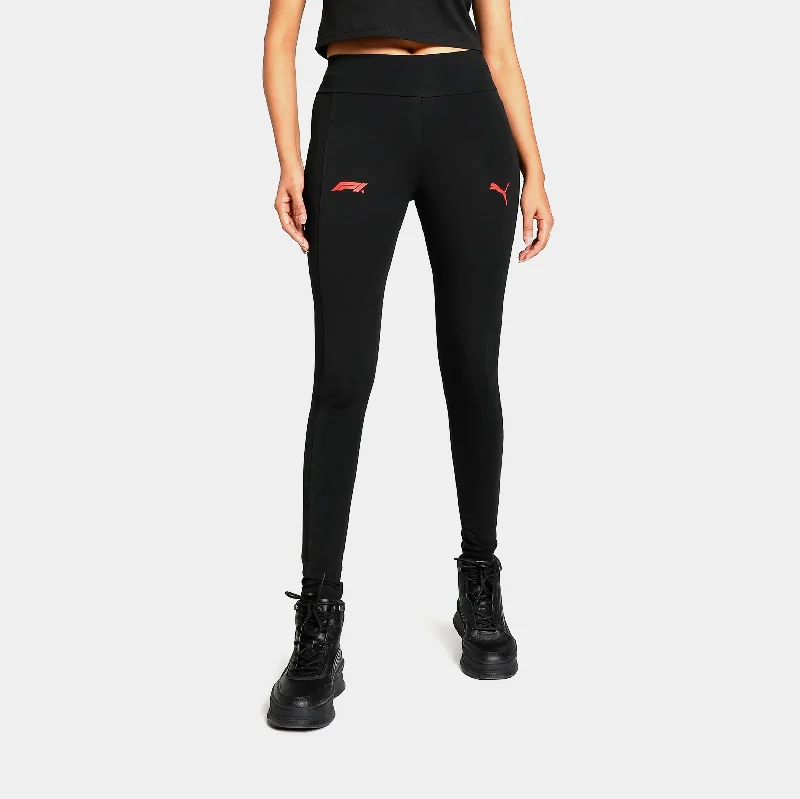 Buy More, Save More F1 Motorsport Leggings Womens Pants (Black/Red)