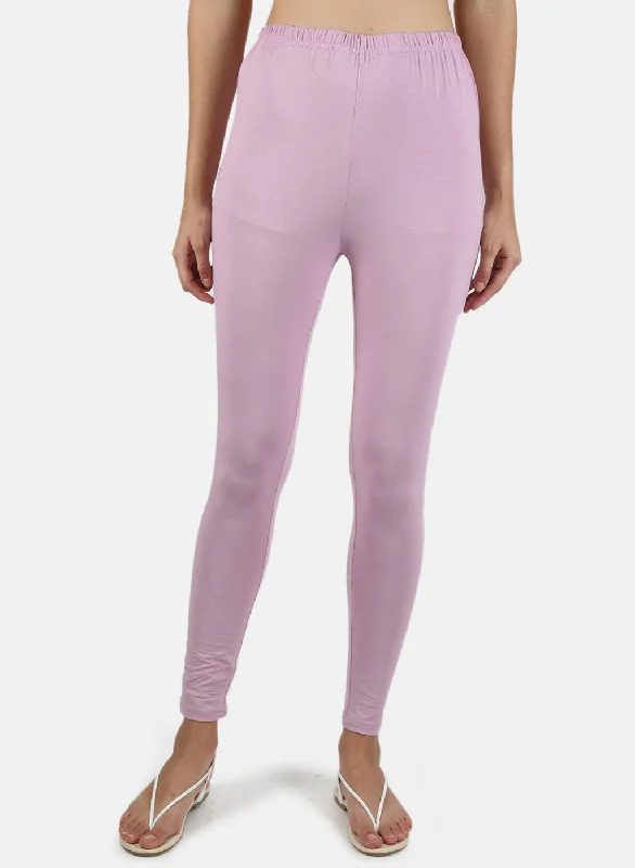 Fashion For Every Occasion Women Purple Plain Legging