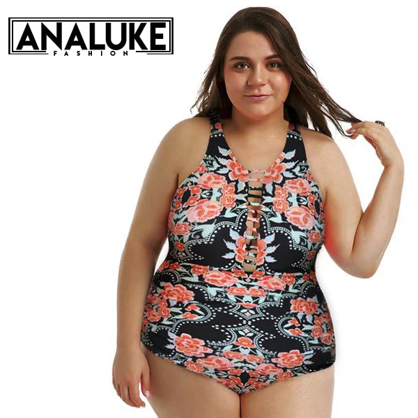 Your Timeless Wardrobe Awaits Plus Size Hollow Out Bikini