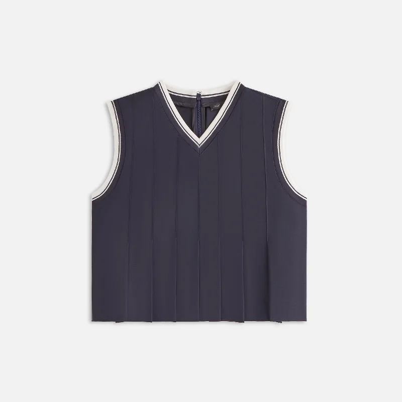 Classic Women's Fashion Kith Women Tenley Pleated Tank - Nocturnal