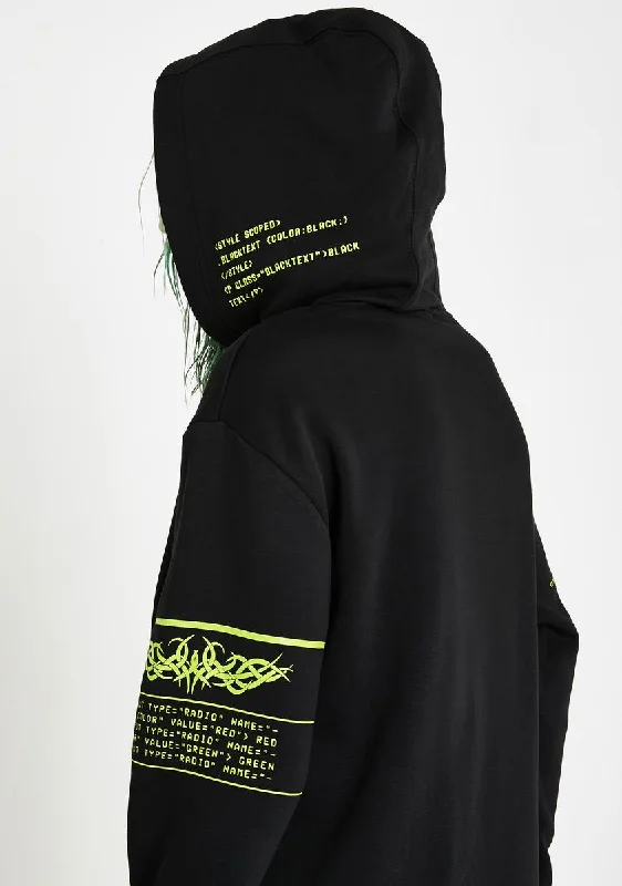 Festival Fashion Deep Web Pullover Hoodie