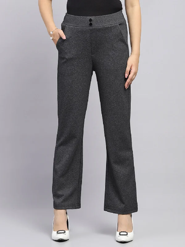 Final Clearance Women Grey Solid   Jegging