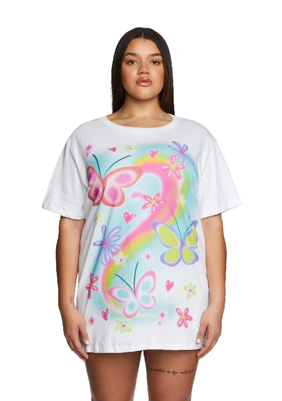 Casual Fashion Plus Sublime Time Graphic Tee