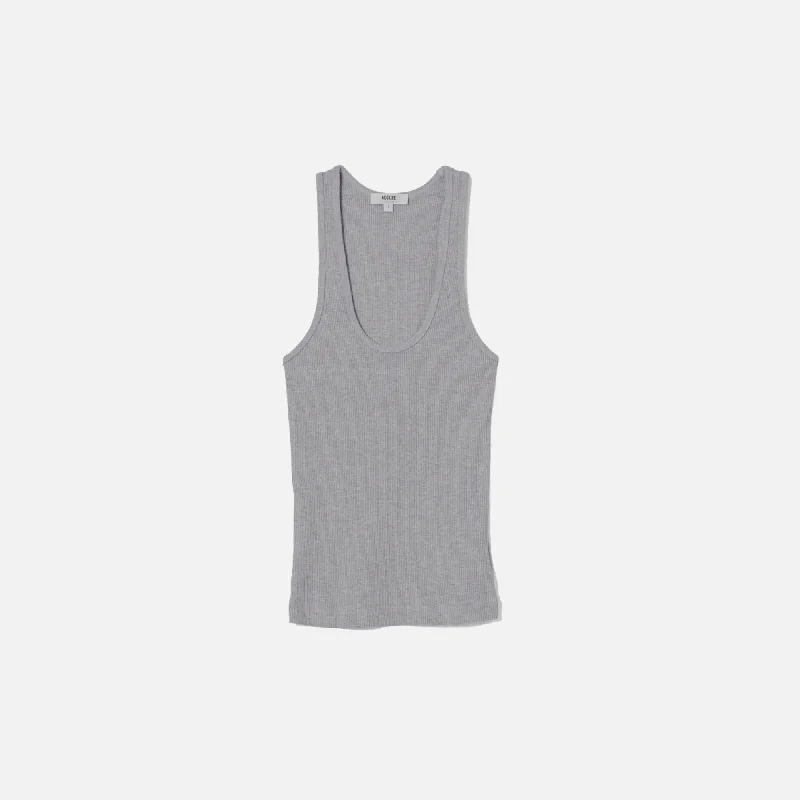 Refined Simplicity Agolde Bianca Tank - Grey Heather