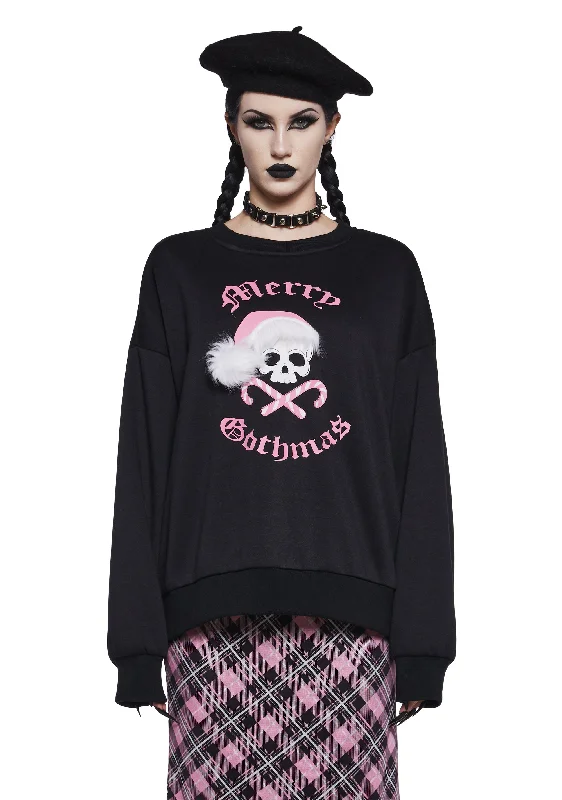 End Of Season Sale Gothic Tidings Sweatshirt