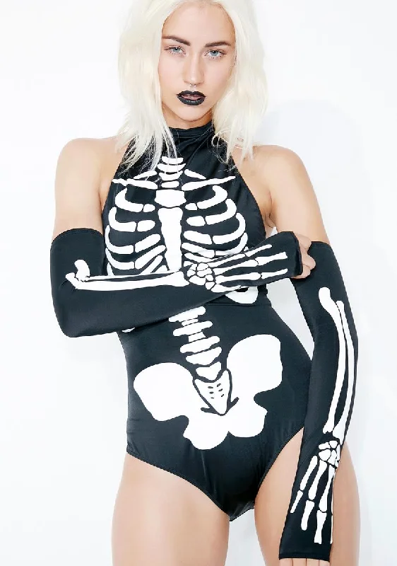 Chic And Comfortable Bone Chiller Bodysuit