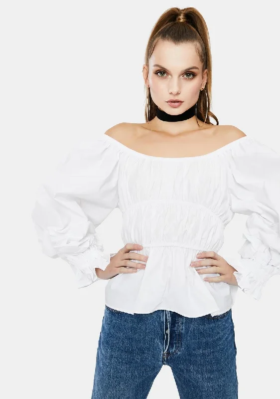 Save Big Nella Off The Shoulder Top