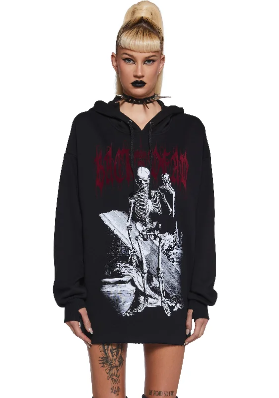 Stylish Savings Eternal Torment Graphic Hoodie