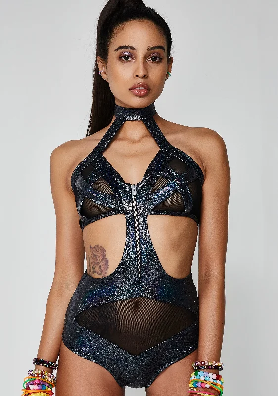 Versatile Outfits Cyber Siren Cut-Out Bodysuit