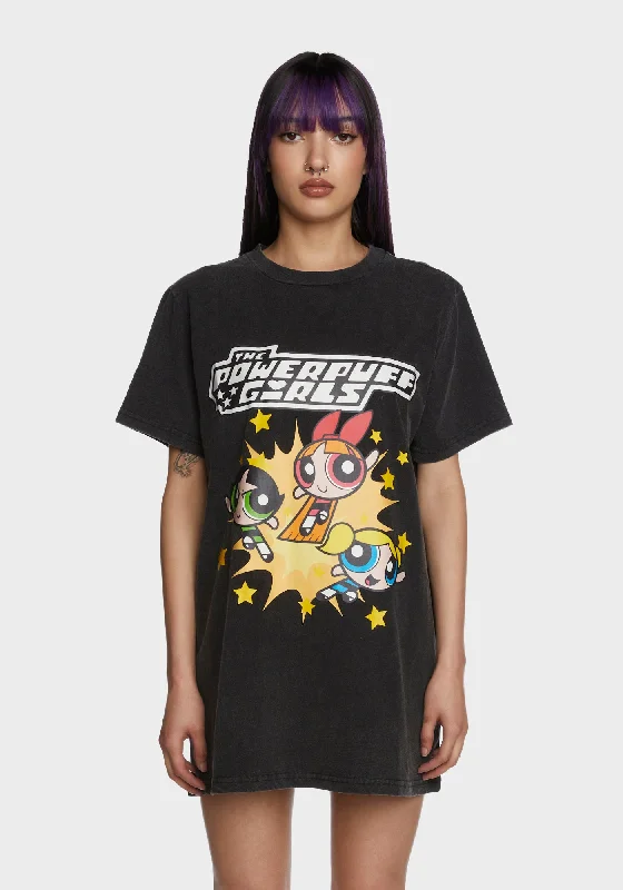 Athleisure Wear Promotion Crimefighting Cuties Graphic Tee