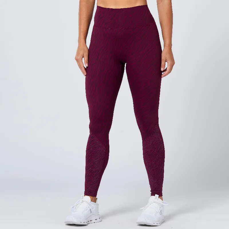 Limited Time Offers Anti-Slip Leggings 27" - Pickled Beet Print