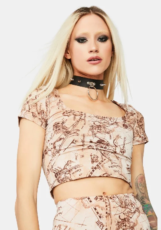 Browse Our Top Products Story Of The Stars Crop Tee