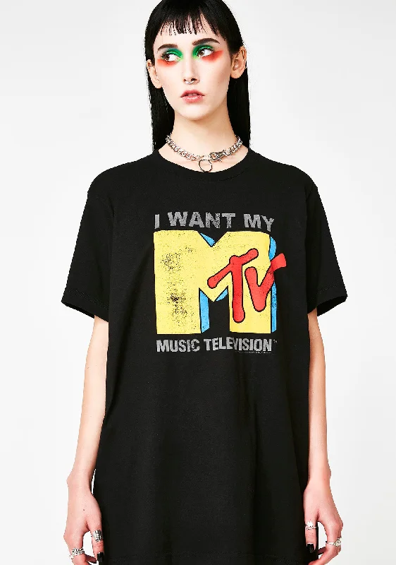 Unbeatable Prices I Want My Music Graphic Tee