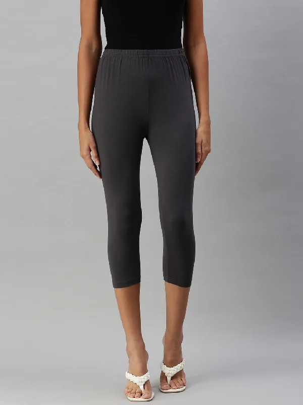 Wardrobe Upgrade Leggings capri-Slate