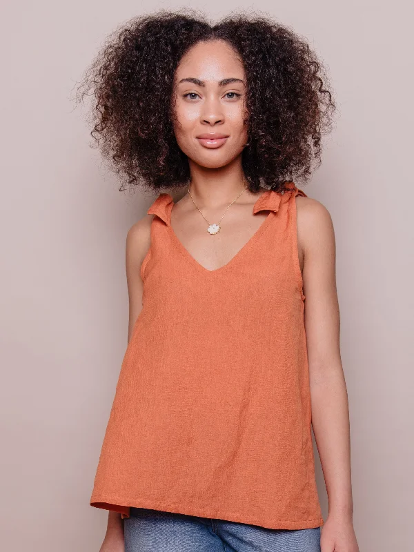 Hot Trends Two Way Tank - Amber Linen