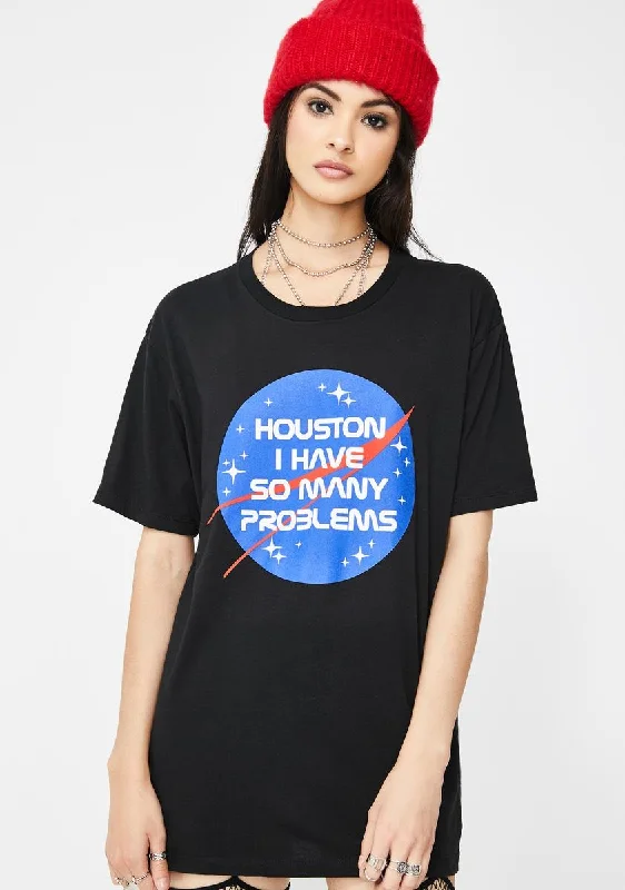 Flash Sale Houston I Have Problems Graphic Tee