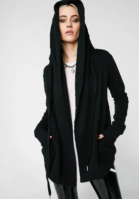 Flash Sale Fever Oversized Hooded Cardigan