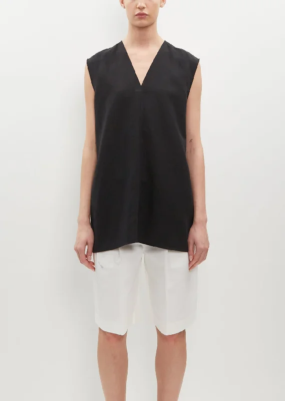 Chic Trend Collection Fluid V-Neck Top