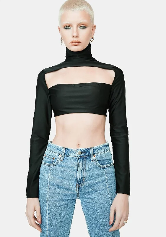 Trend Setting Wardrobe All At Once Cutout Crop Top