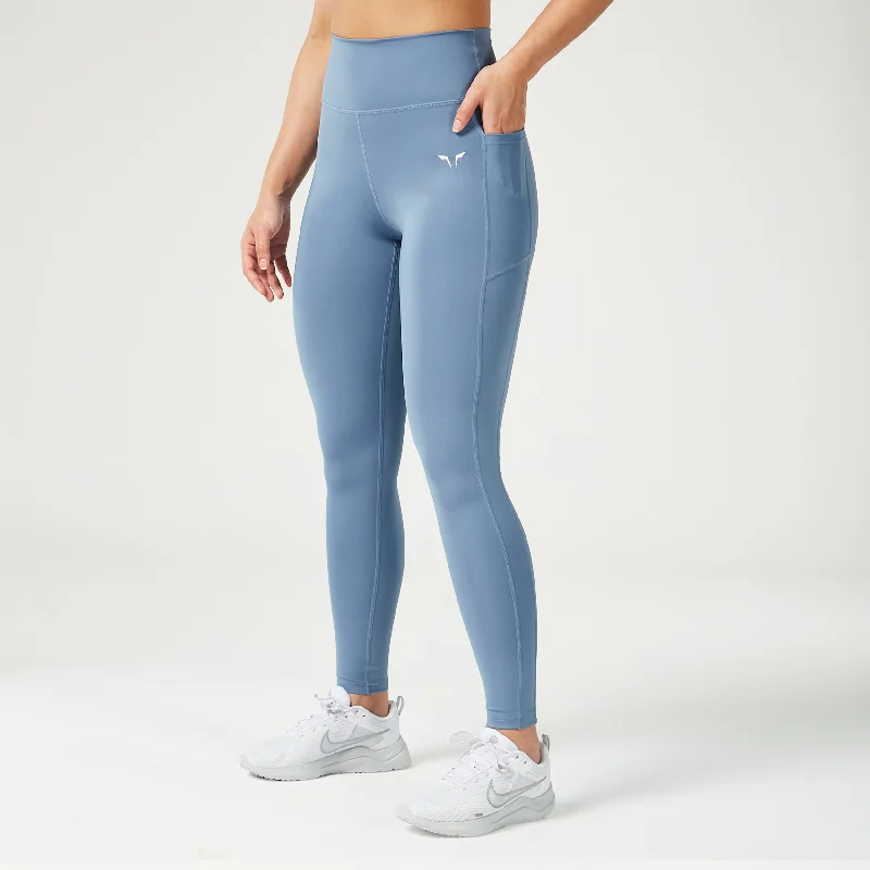 Stupidly Low Prices Essential High Waisted Leggings 27" - Coronet Blue