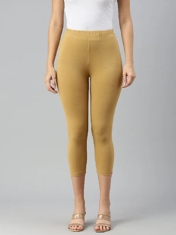 Trend Alert Leggings capri-Honey