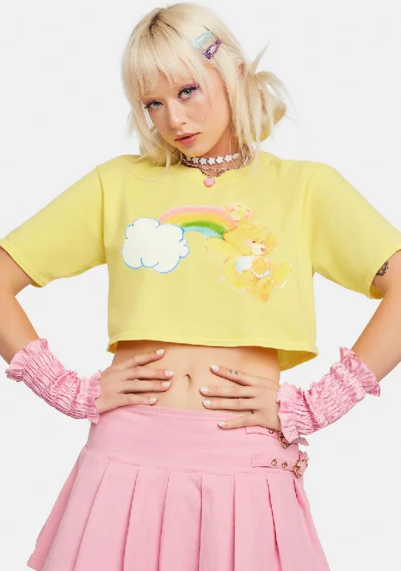 Timeless Elegance Redefined x Care Bears Funshine Crop Tee