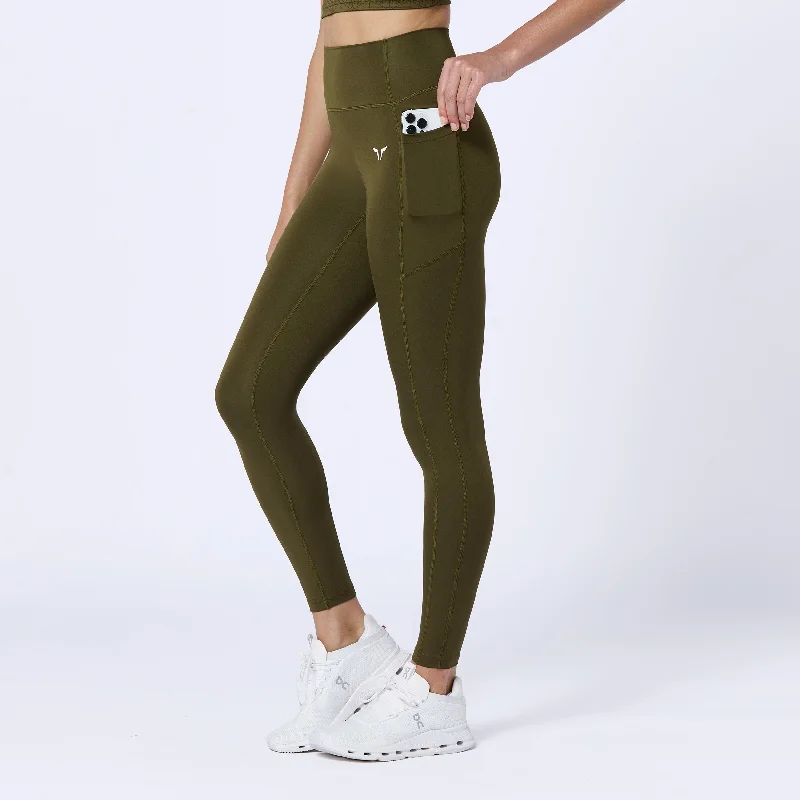 Flash Sale Fever Essential ACT Leggings 27" 2.0 - Dark Olive