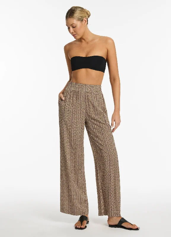 Great Prices On Feminine Styles Infinity Wide Leg Pant - Kelp