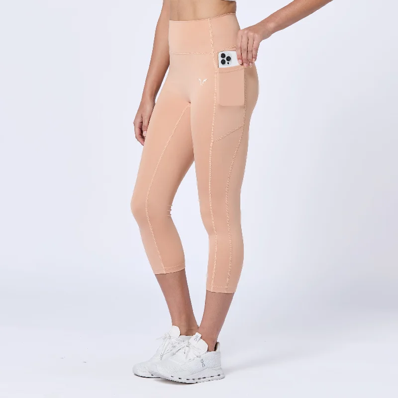 Top Brand Discounts Essential ACT Leggings 21" 2.0 - Maple Sugar