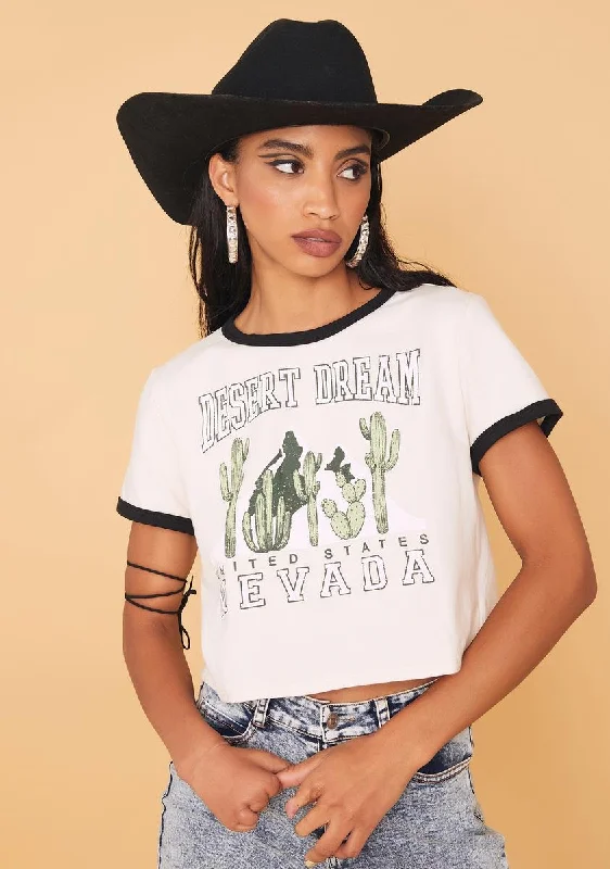 Special Offer Desert Dreaming Crop Tee