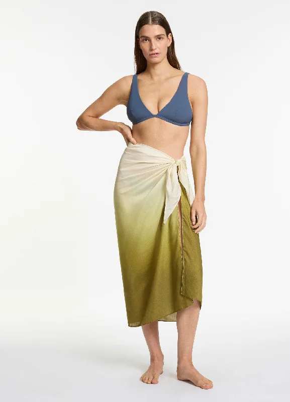 Trendy And Individual Women's Fashion Acacia Haze Sarong - Eucalyptus