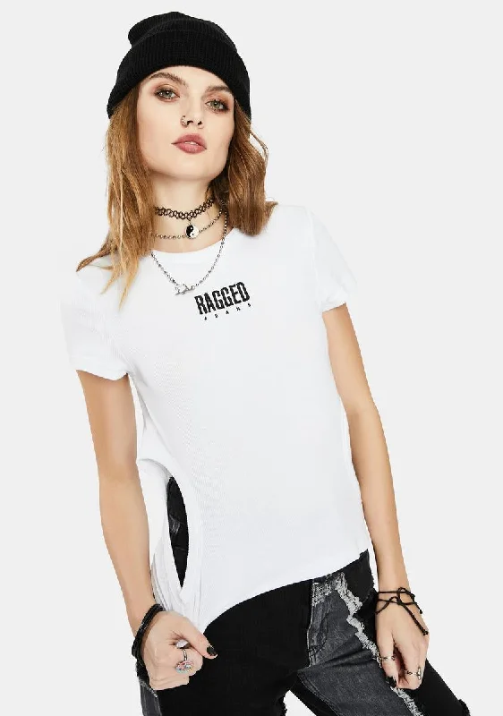 Everyday Wear Clout Cutout Crop Tee