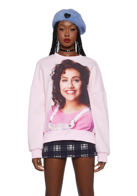 Chic Urban Fashion Look Cher's New Project Crewneck Sweatshirt