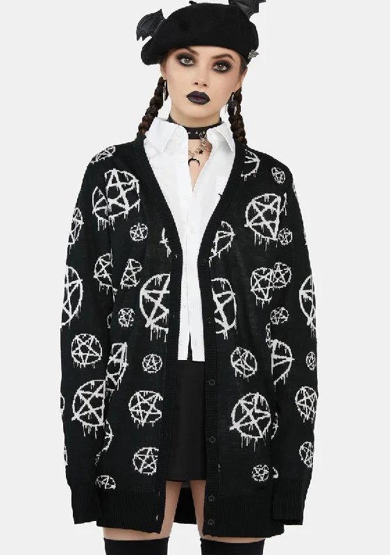 Big Savings Darkest Point Oversized Cardigan