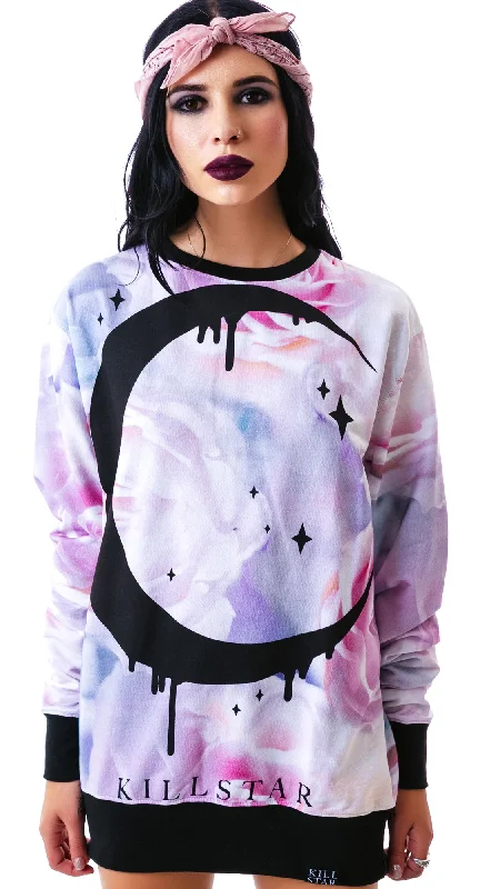 Limited Stock Pastel Moon Sweatshirt