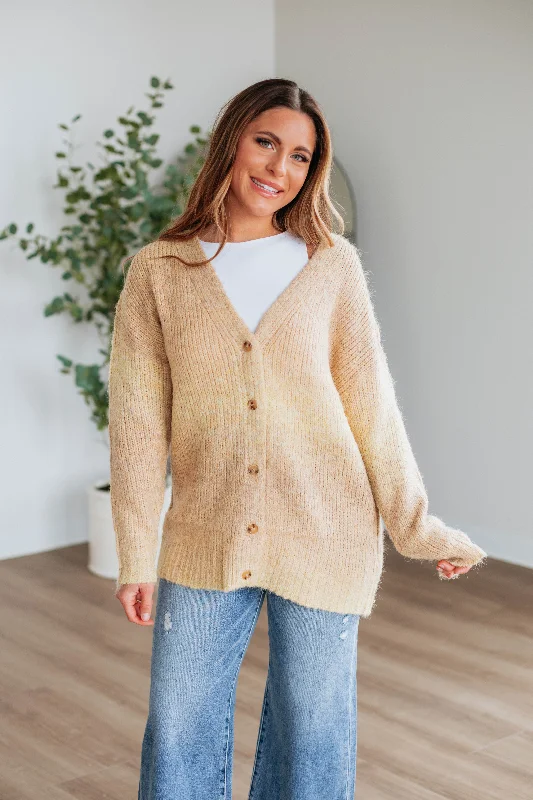 Graceful Movement Elsie Knit Cardigan - Buttercream