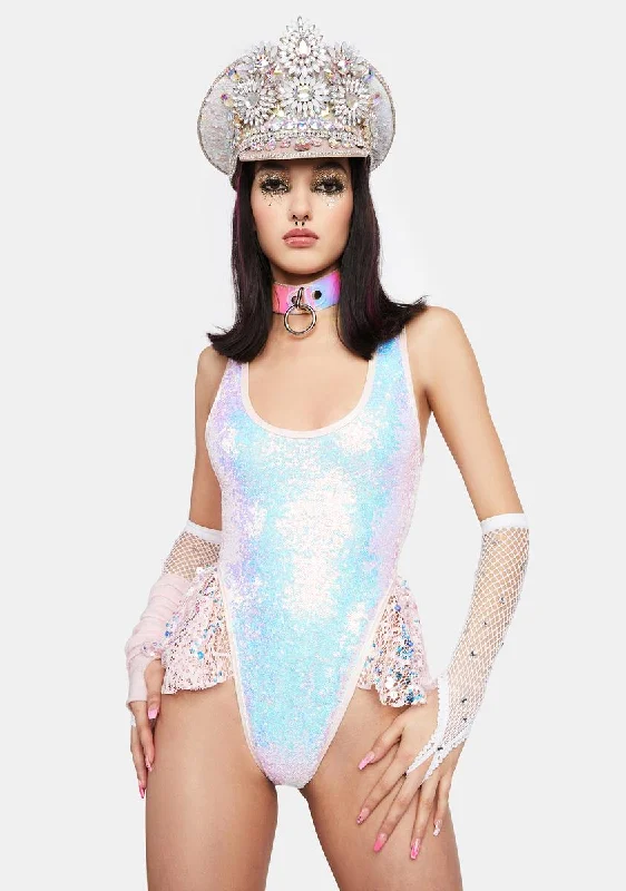 Save On Classic Elegant Styles Sequin Ballerina Bodysuit