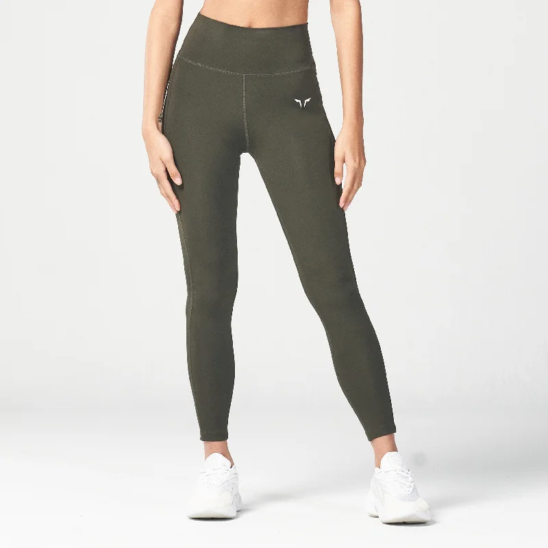 New Season Fashion Preview Essential Cropped Leggings 24" - Khaki