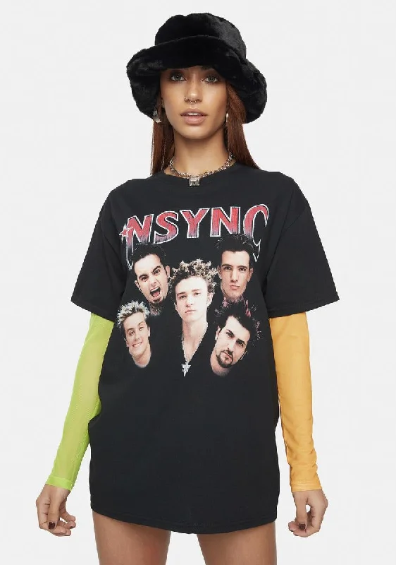 Fashion Forward NSYNC Group Shot Graphic Tee