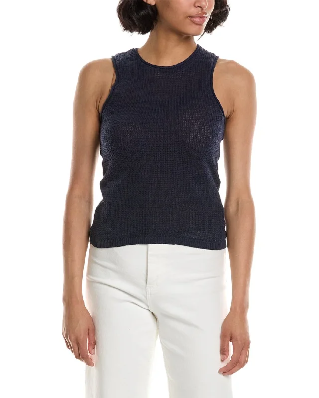 Casual Fashion Onia Linen Knit Tank