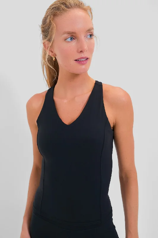 Insane Discount Onslaught Black Compression Lena Tank