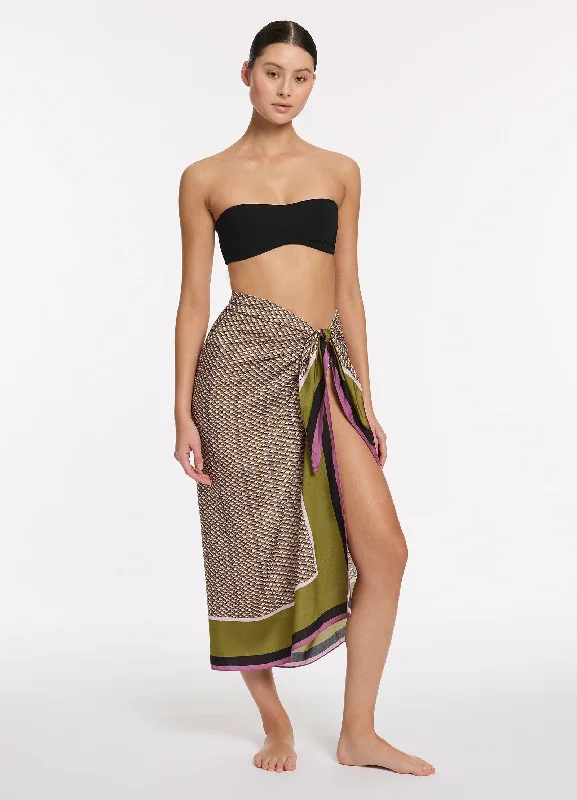 Anniversary Sale Infinity Sarong - Kelp