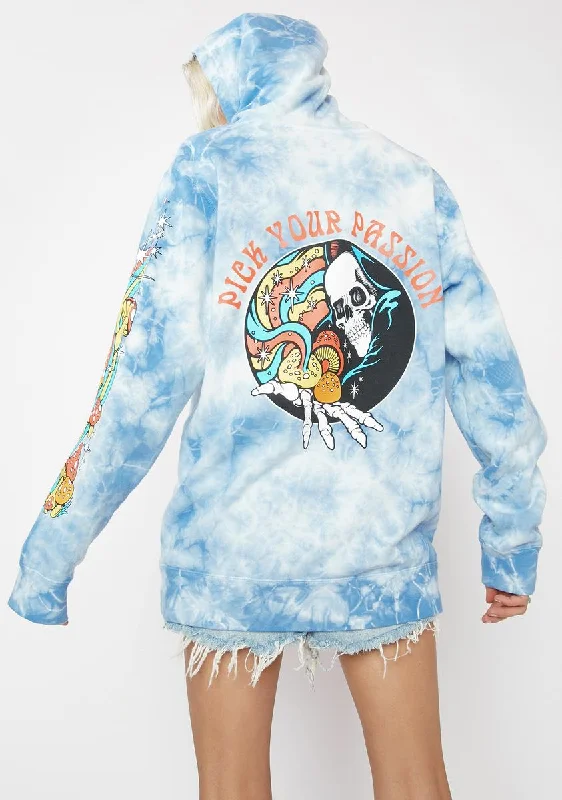 Durable Fashion Picks Passion Tie Dye Hoodie