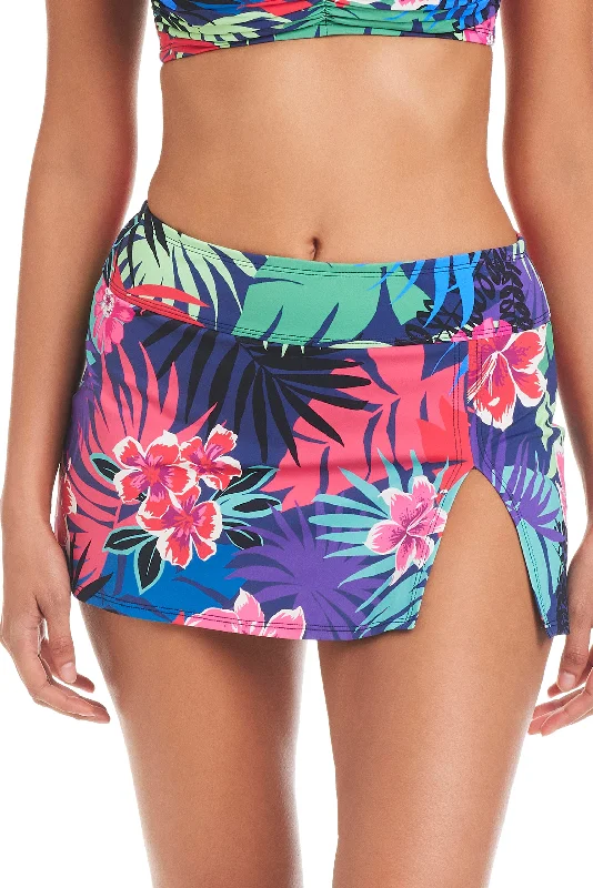 Holiday Sale Hawaiian Punch Skirted Swimsuit Bottom