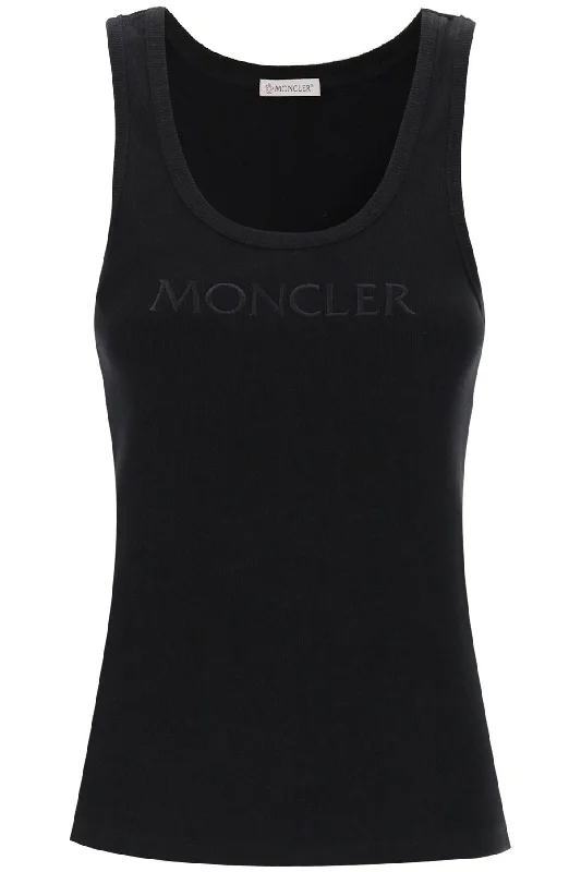 Flash Sale Fever Moncler Women's Sleeveless Ribbed Jersey Top