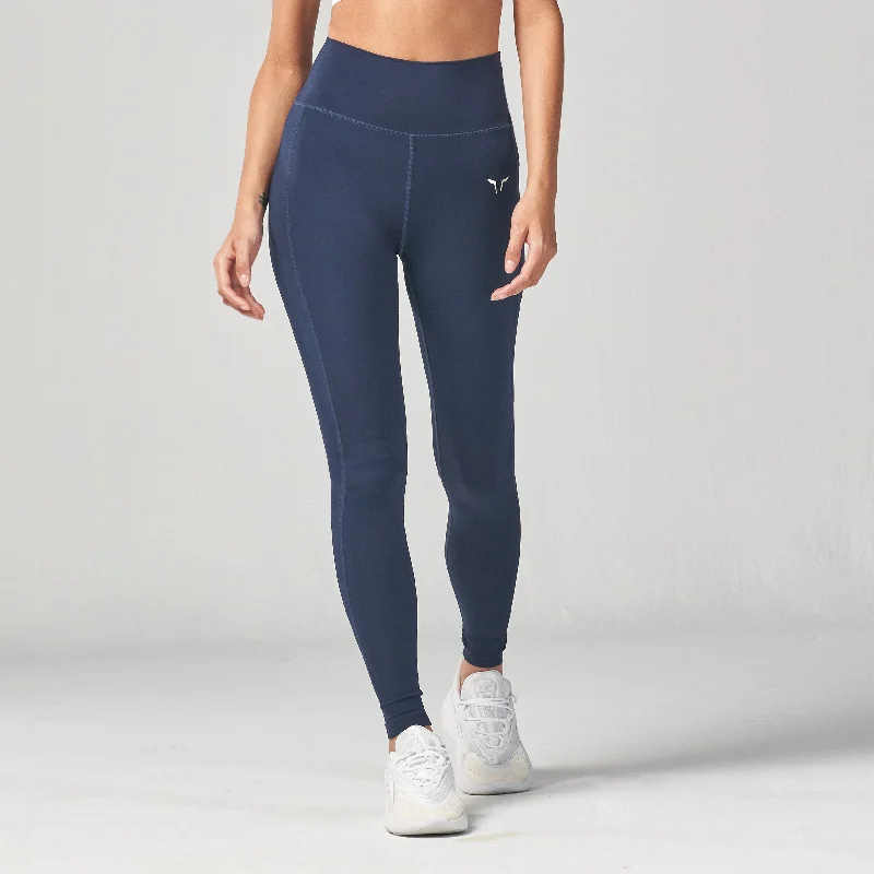 Trendy Pulse Essential High Waisted Leggings 27"  - Navy