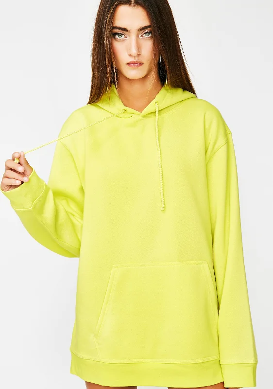 Chic Wardrobe Essentials Hazardous Site Oversize Hoodie