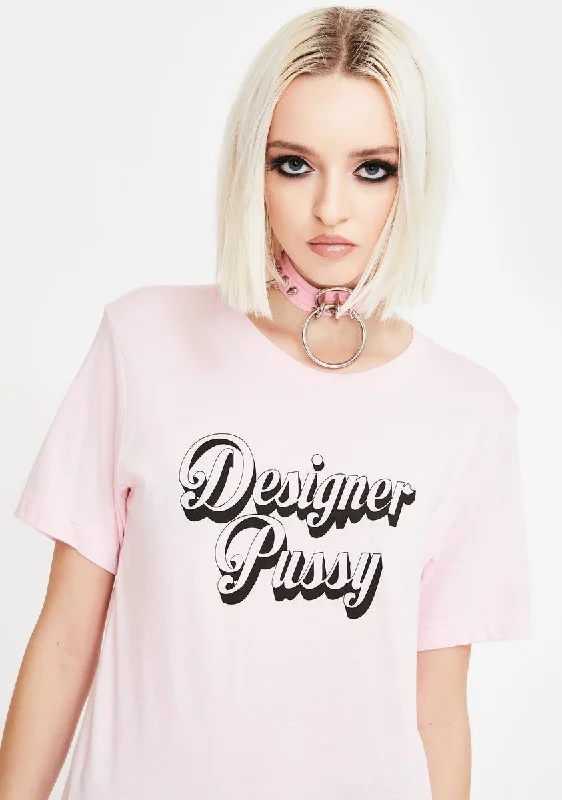 Now On Sale For Chic Urban Styles Designer Pussy Graphic Tee